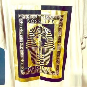 2 Monkeys Pyramid Egyptian Bosslife 2XL Men’s Tee